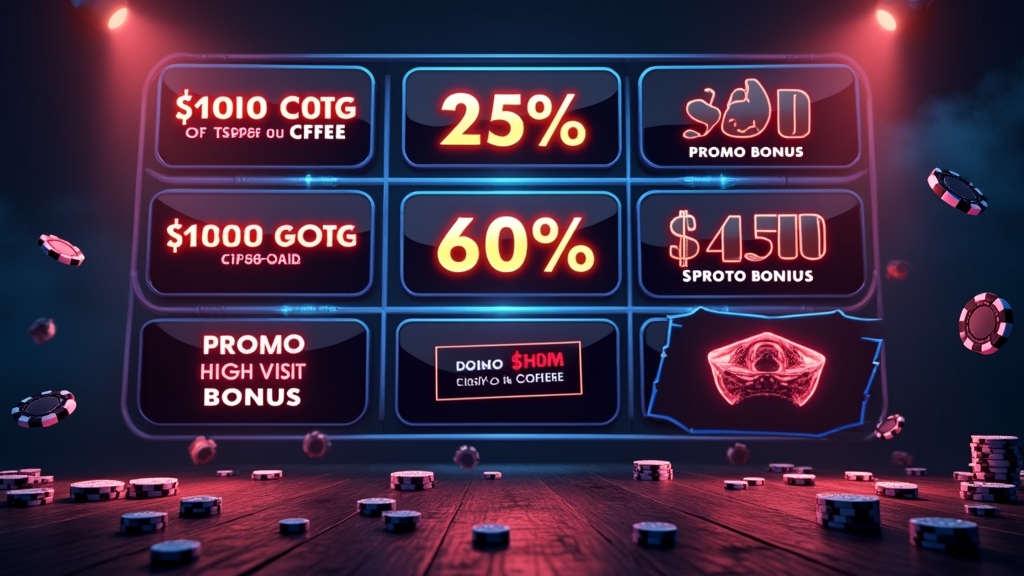 Panel de promociones de Orobet con códigos y bonos destacados