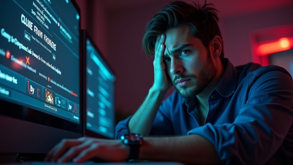 Usuario revisando un error del código promocional en la web de Orobet